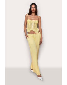 Lace Flutter Corset | Soft Daisy