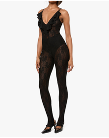 Lace Jumpsuit | Black