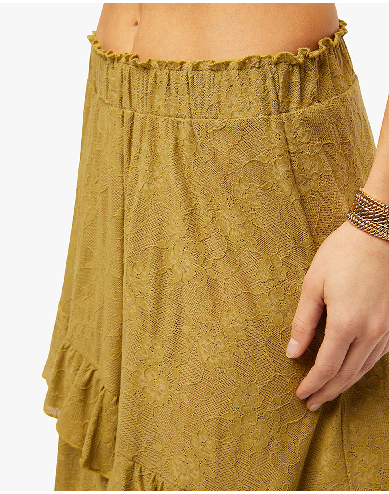 Lace Ruffle Skirt | Willow