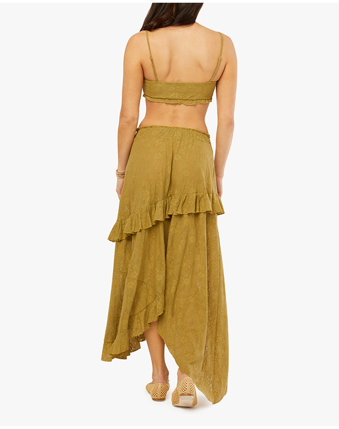 Lace Ruffle Skirt | Willow