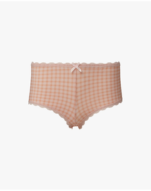 Lace Trim Brief | Rosewater x Peach