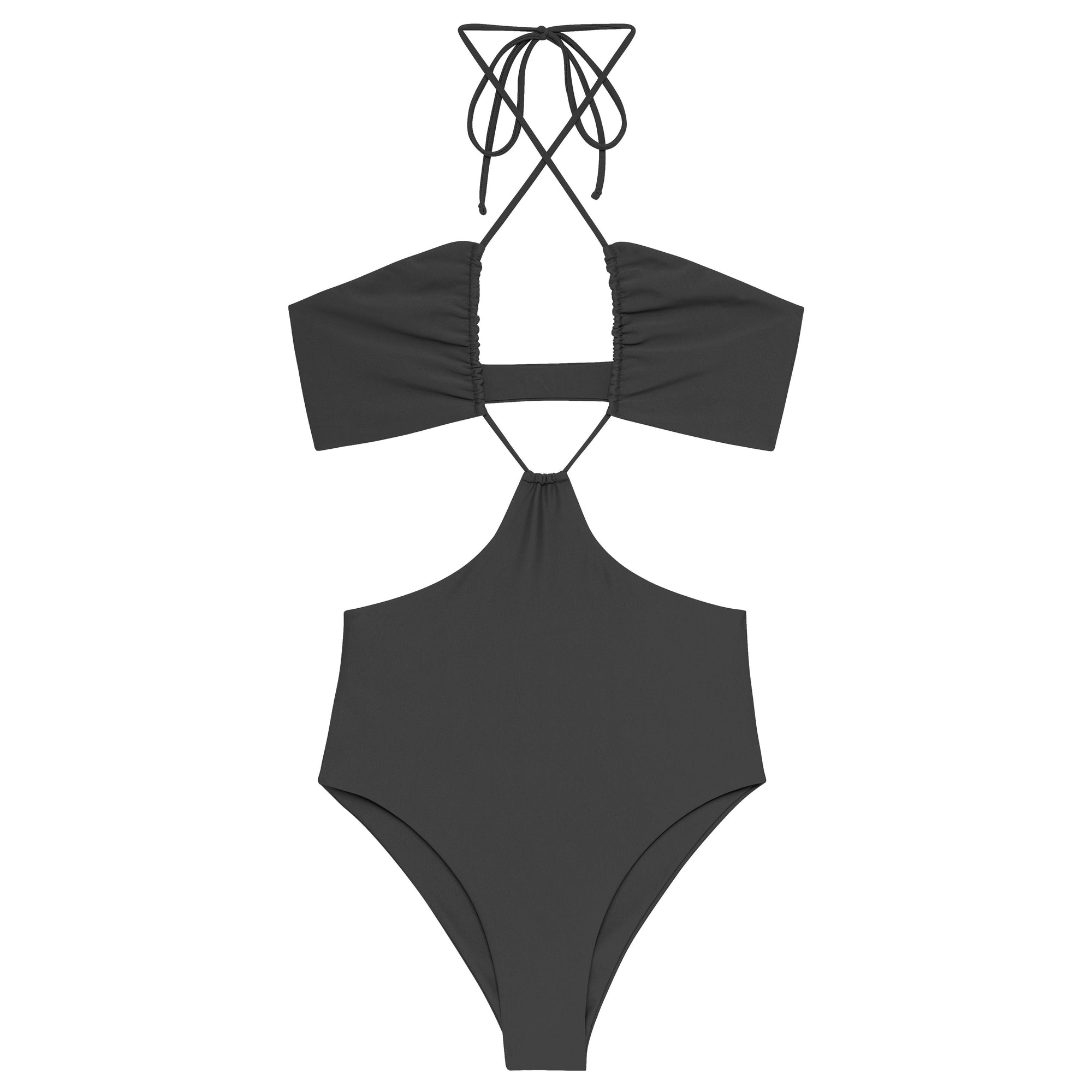 Laila One Piece | Black Matte