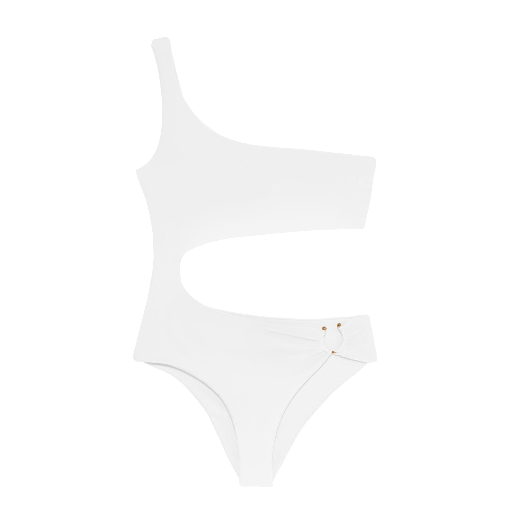 Layne One Piece | White Matte