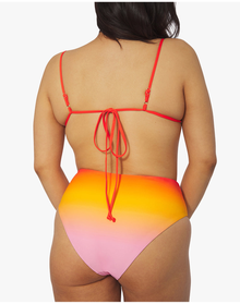 Leigh Gradient Bikini Top | Baby Pink