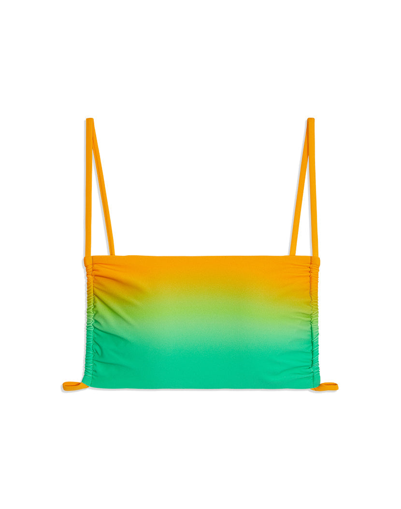 Leigh Gradient Bikini Top | Bright Green