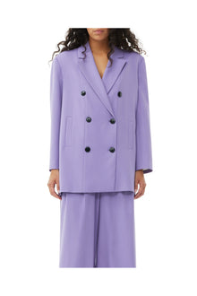 Light Oversized Blazer | Purple Haze