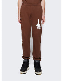Local Authority | Men | La Bones Fleece Sweatpants | Washed Bark
