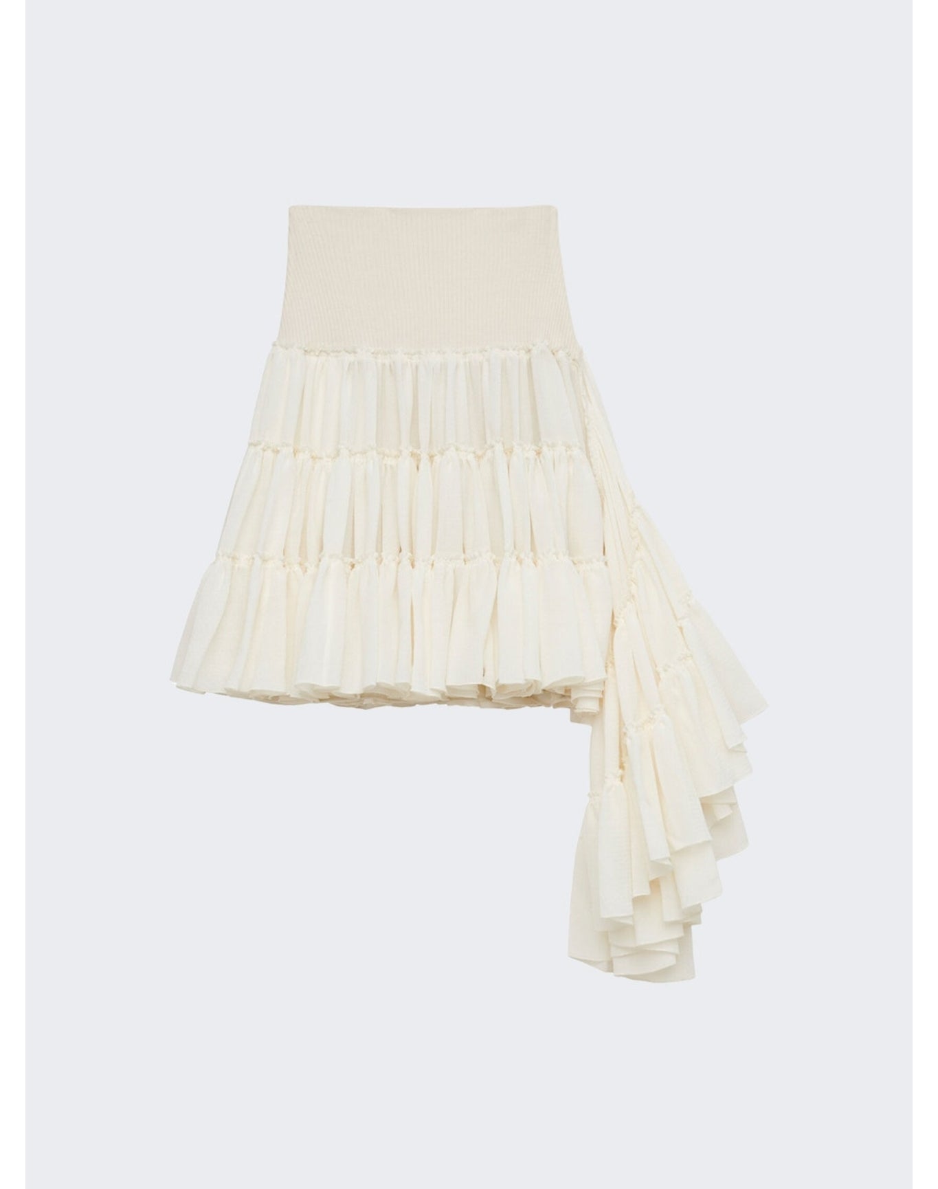 Loewe | Women | Ruffled Skirt | Off White
