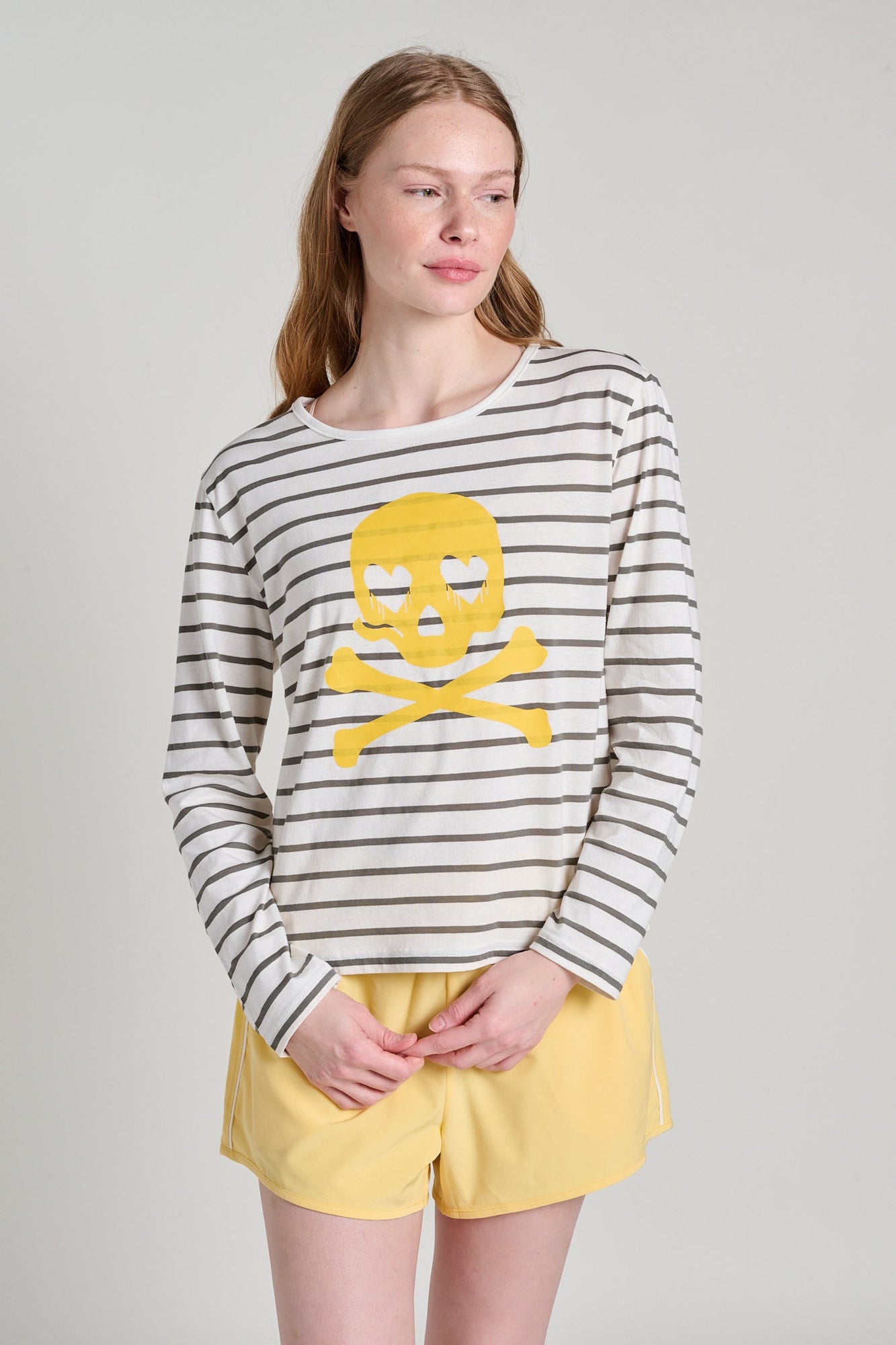 Kerri Rosenthal | Long Sleeve Soul Brigade | Canvas-Charcoal