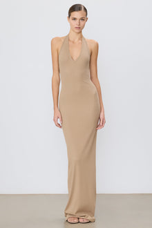HALTER MAXI DRESS - ETERNE
