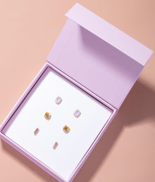 Ella Stud Trio Set | Multicolor