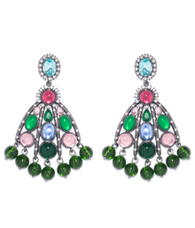 Judy Statement Earrings | Multicolor