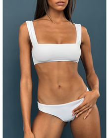 Low Rise Bikini Bottom | Optic White