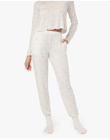 Low Rise Joggers | Ivory