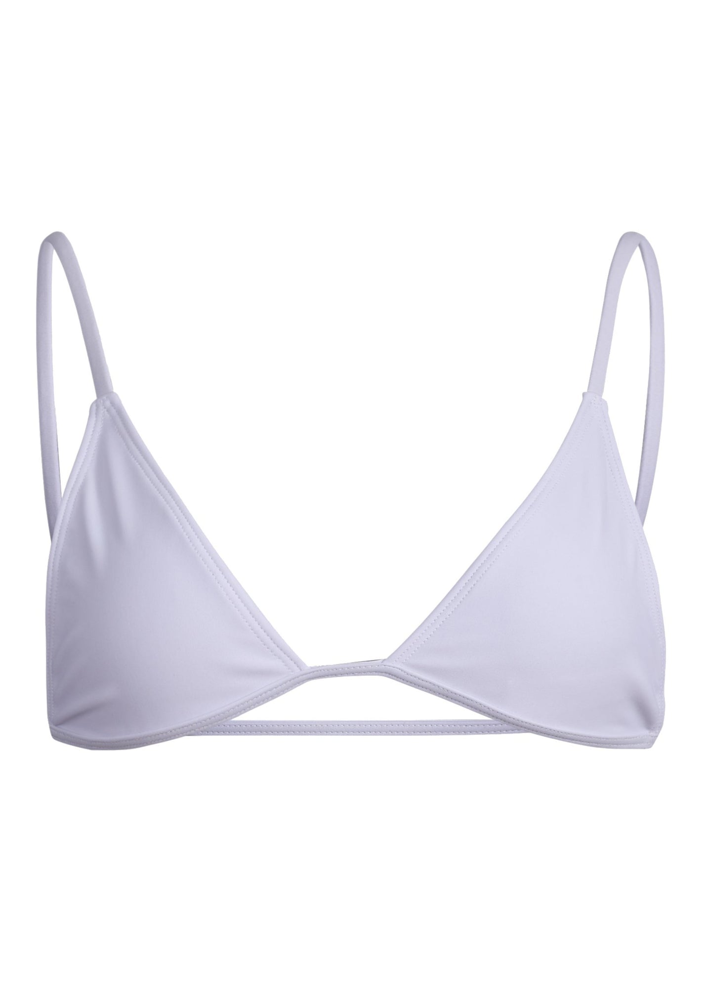 Lucid Bijou Bikini Top | Sunblock White