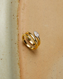 The Marais Coil Ring | Gold/Silver