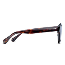 M1016 Round Sunglass | Dark Tortoise | Brown Gradient Lens | 47MM