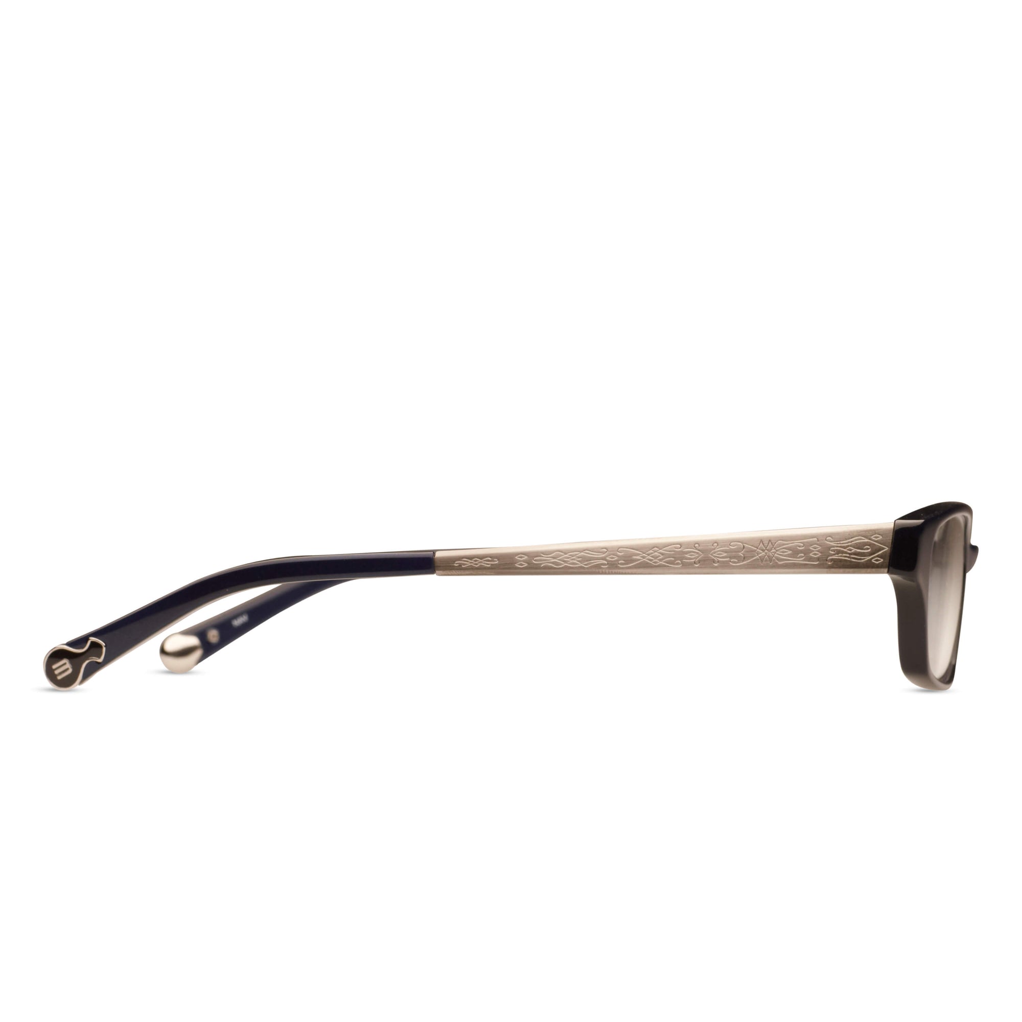 M2003 Rectangle Optical | Matte Navy | Clear Lens | 50MM