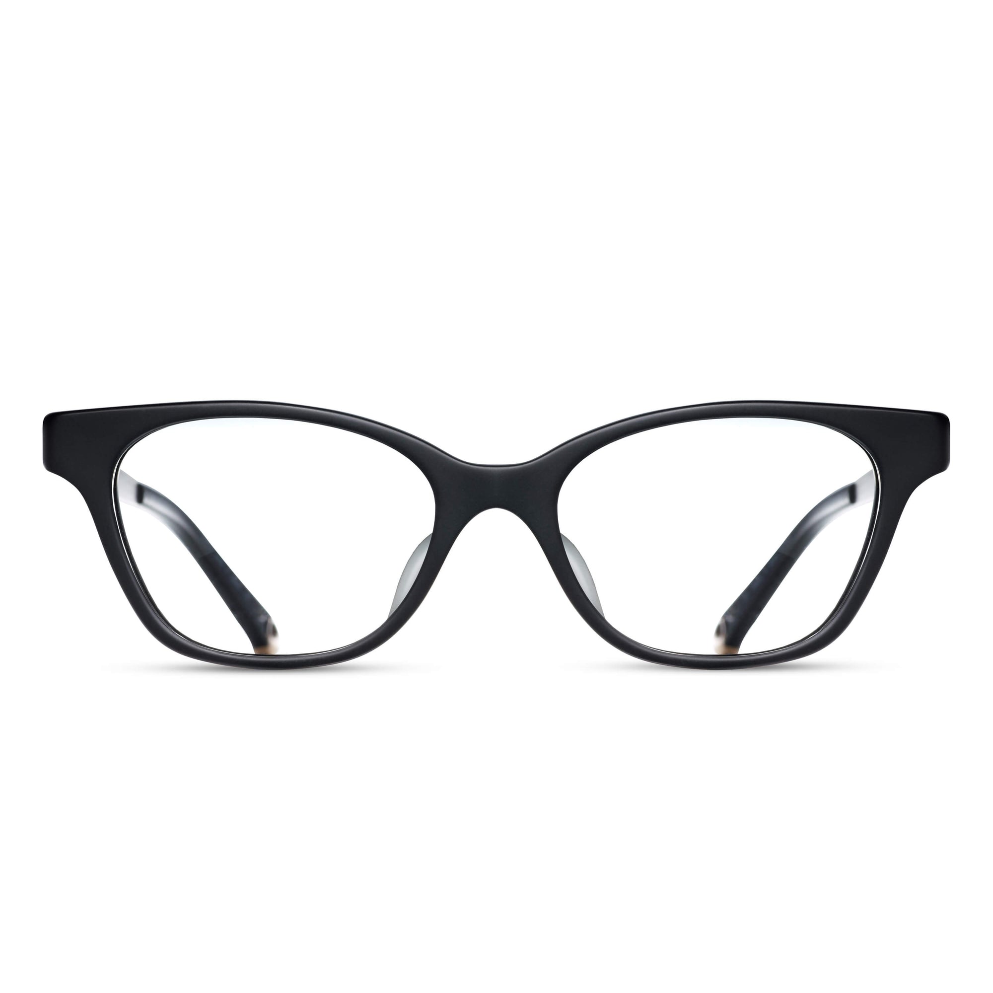 M2013 Rectangle Optical | Matte Black | Clear Lens | 50MM