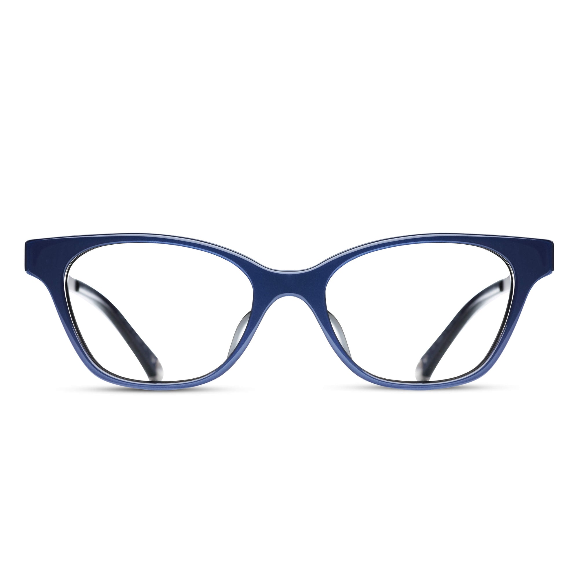 M2013 Rectangle Optical | Matte Navy | Clear Lens | 50MM