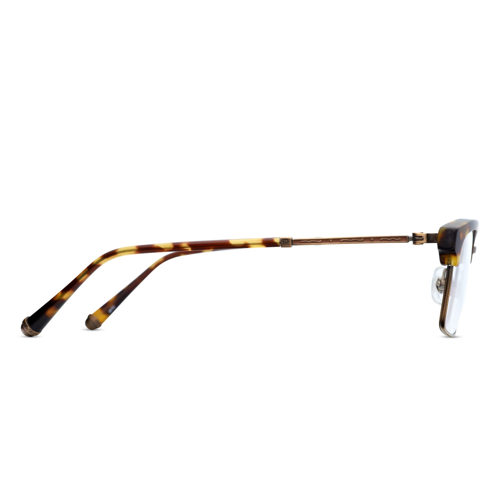 M2016 Club Master Optical | Matte Tokyo Tortoise | Clear Lens | 54MM