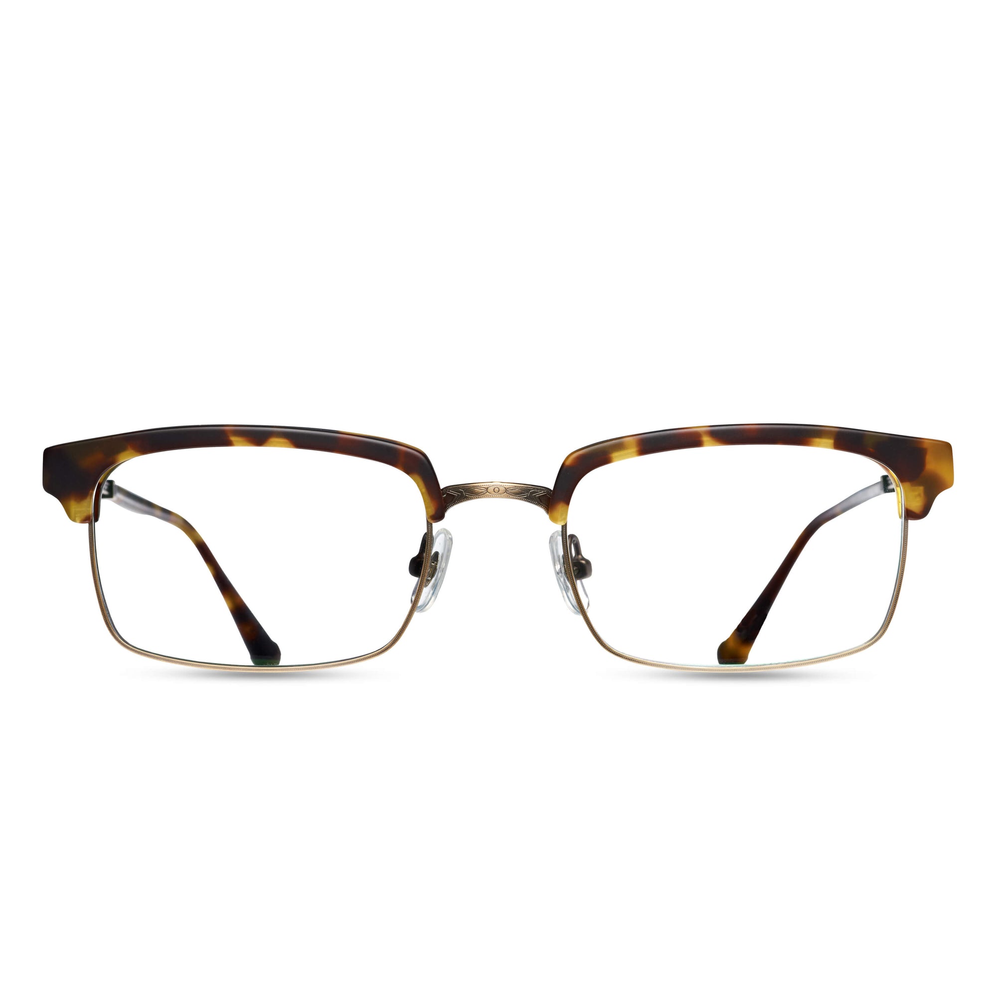 M2016 Club Master Optical | Matte Tokyo Tortoise | Clear Lens | 54MM