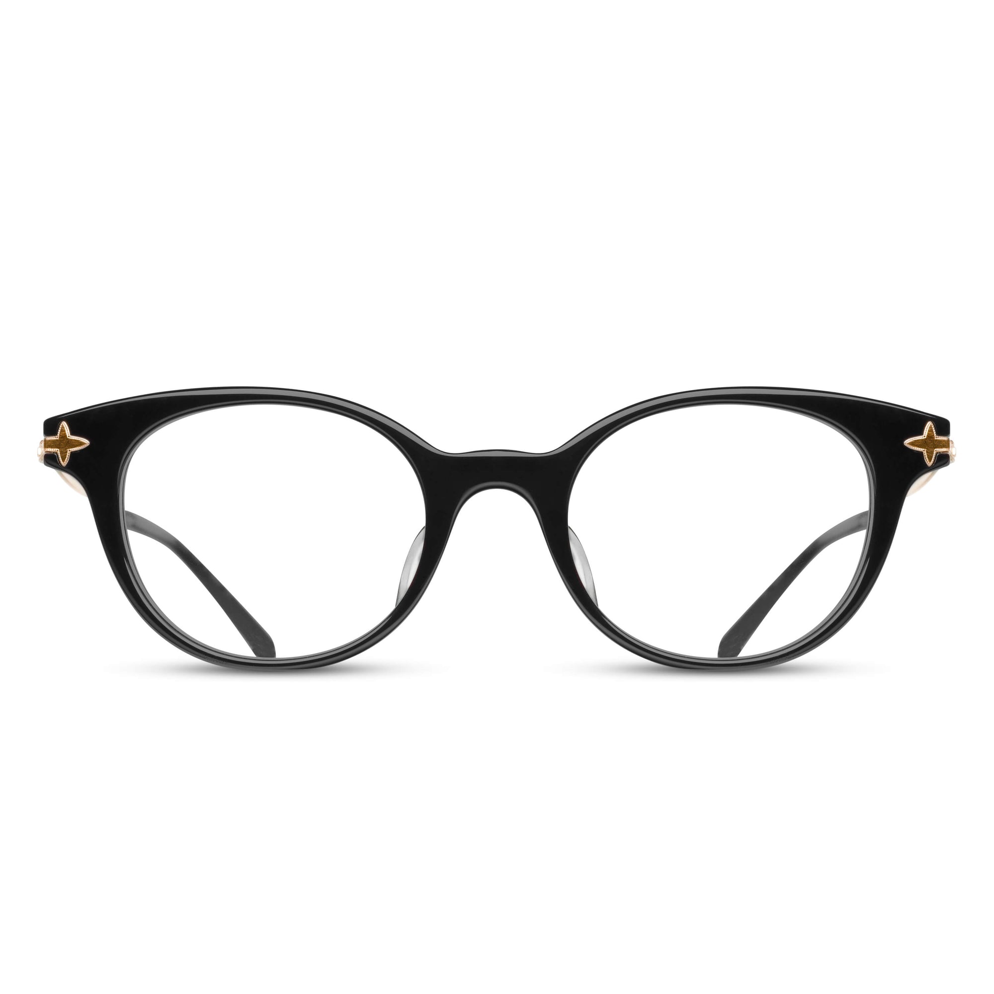 M2022 Cat Eye Optical | Black Tortoise | Clear Lens | 47MM
