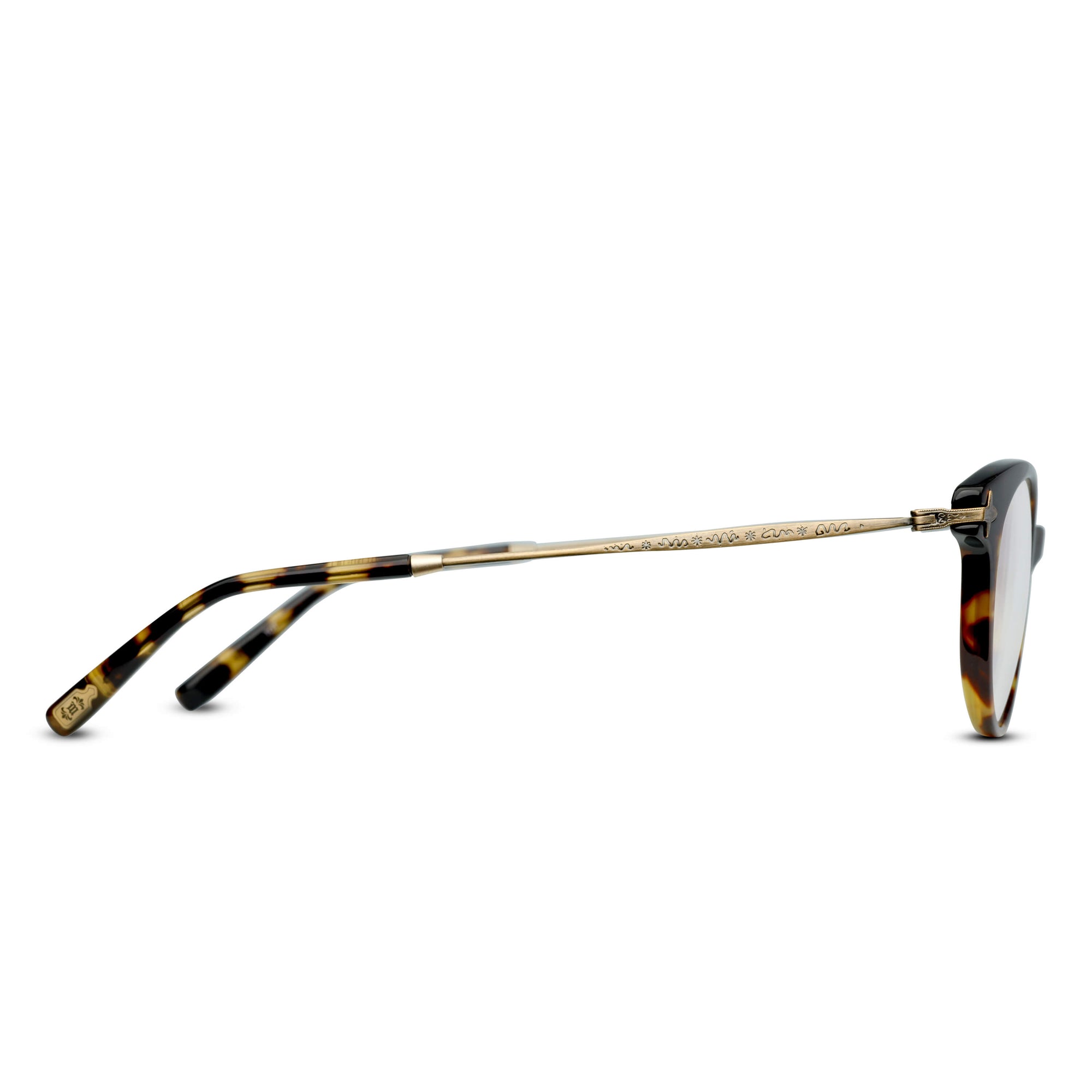 M2022 Cat Eye Optical | Tokyo Tortoise | Clear Lens | 47MM