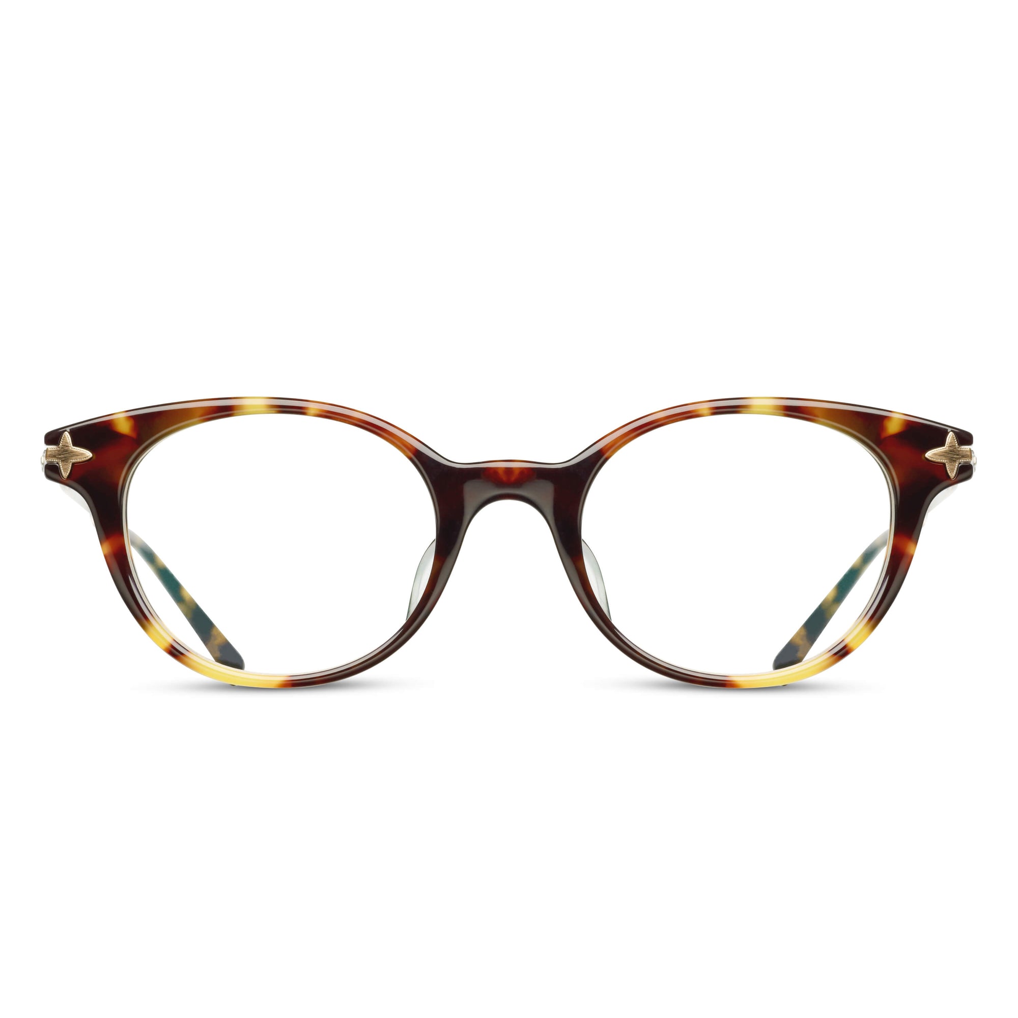 M2022 Cat Eye Optical | Tokyo Tortoise | Clear Lens | 47MM