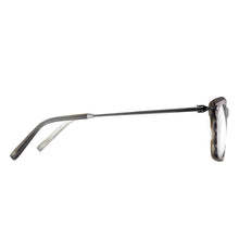M2037 Rectangle Optical | Matte Grey Stone/Matte Black | Clear Lens | 50MM