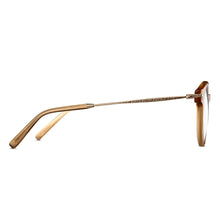 M2038 Cat Eye Optical | Matte Caramel/Brushed Gold | Clear Lens | 48MM
