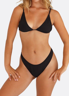 Wall Street Brief Bikini Bottom | Dark Seas Black