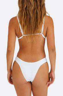 Wall Street Brief Bikini Bottom | Sunblock White