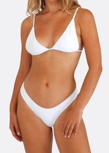 Wall Street Brief Bikini Bottom | Sunblock White