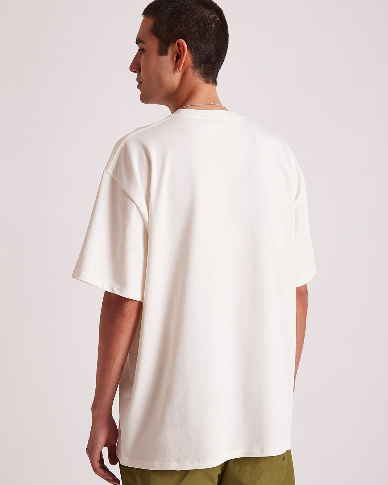 Ivory | Old Beach Relaxed SS Tee