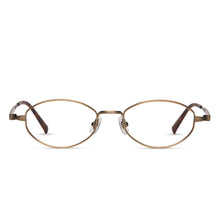 M3021 Oval Optical | Antique Gold | Clear Lens | 51MM