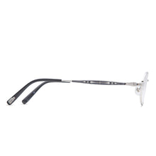 M3021 Oval Optical | Brushed Silver | Clear Lens | 51MM