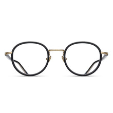 M3076 Round Optical | Matte Black/Brushed Gold | Clear Lens | 46MM