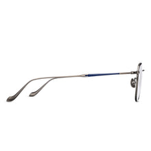 M3082 Rectangle Optical | Antique Silver | Clear Lens | 48MM