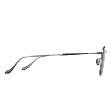 M3082 Rectangle Sunglass | Brushed Silver | Grey Gradient Lens | 52MM