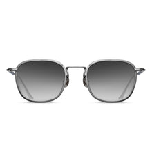 M3082 Rectangle Sunglass | Brushed Silver | Grey Gradient Lens | 52MM