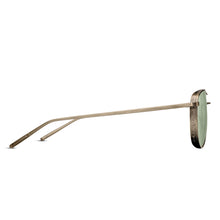 M3088 Aviator Sunglass | Antique Gold | Sage Green Lens | 55MM