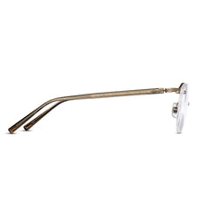 M3107 Panto Optical | Antique Gold | Clear Lens | 48MM
