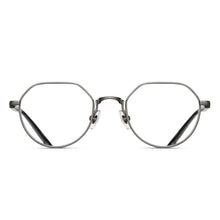 M3108 Panto Optical | Antique Silver | Clear Lens | 51MM