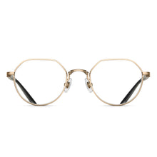 M3108 Panto Optical | Brushed Gold | Clear Lens | 48MM