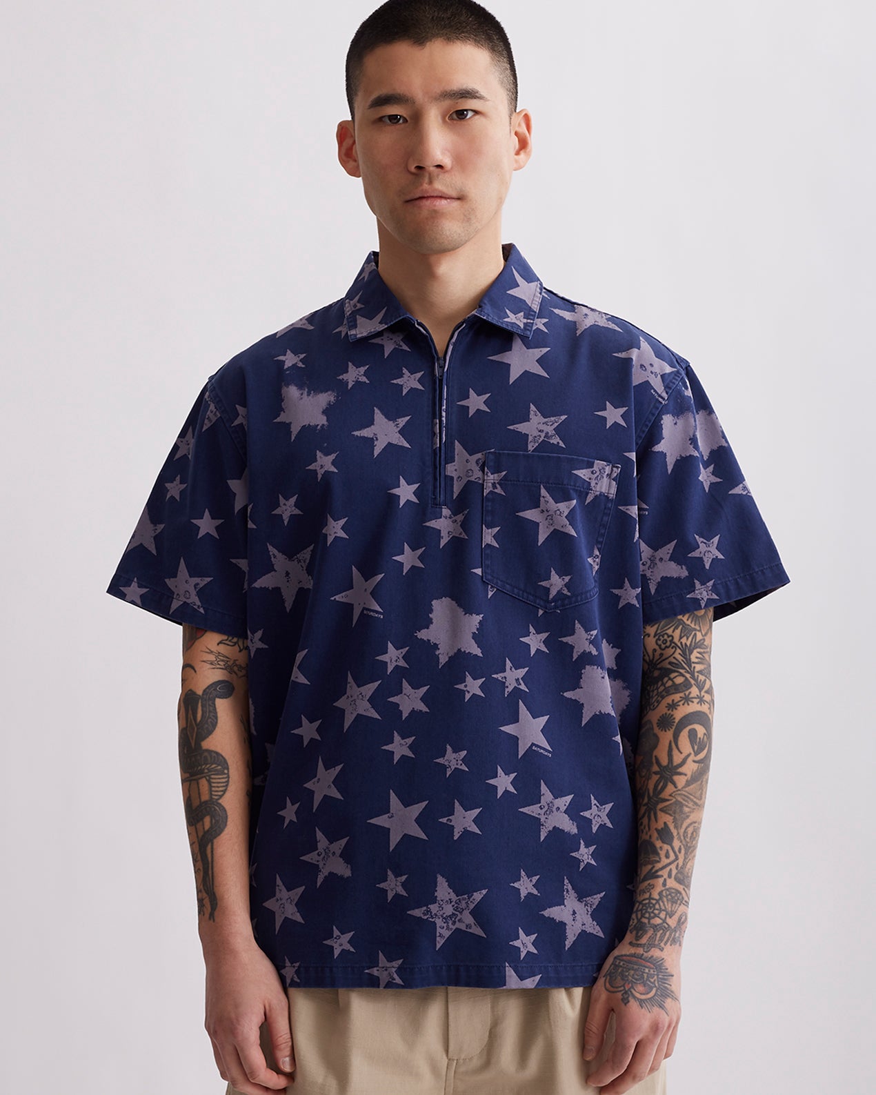 Star Print | Billy Sunbaked Workshirt