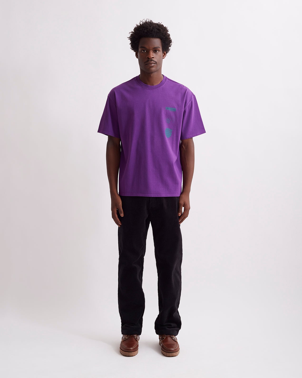 Purple Magic | Until Dawn Relaxed Short Sleeve Tee | Saturdays NYC