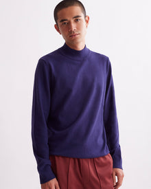 Ocean | Ottavio Mockneck Sweater | Saturdays NYC