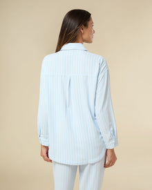 Stripe Blue/Ivory