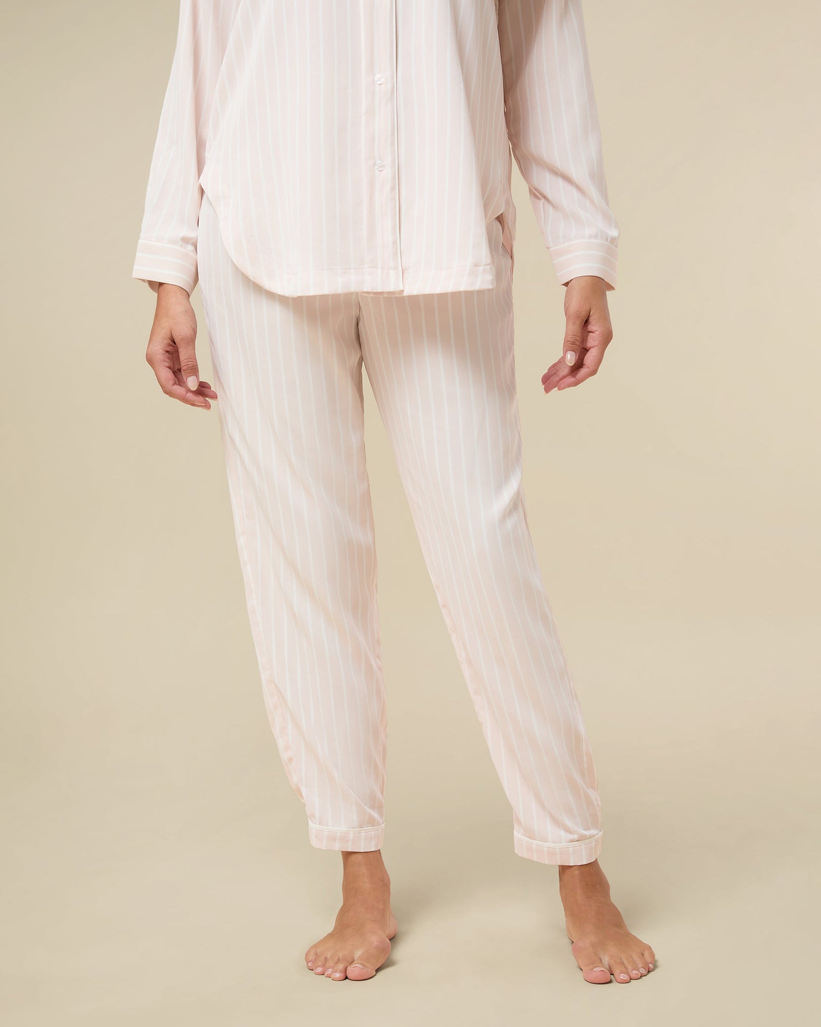 Stripe Pink/Ivory